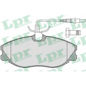 Колодки тормозные дисковые для CITROEN XSARA(N0,N1,N2), ZX(N2) / PEUGEOT 306(7A,7C,N3,N5), 406(8B,8C,8E/F) <b>LPR 05P620 / 21674</b>