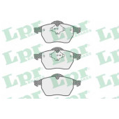 Колодки тормозные дисковые для AUDI A4(8D2, 8D5, B5) / VW GOLF(1H1, 1H5, 1J1), PASSAT(35I, 3A2, 3A5, 3B2, 3B3, 3B5, 3B6), VENTO(1H2) <b>LPR 05P669 / 21624</b>