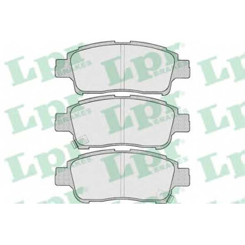 Колодки тормозные дисковые для TOYOTA ECHO, PLATZ, PROBOX/SUCCEED, SOLUNA VIOS, VIOS, YARIS <b>LPR 05P700 / 23348</b>