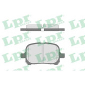 Колодки тормозные дисковые для LEXUS ES / TOYOTA AVALON, CAMRY, GAIA, HARRIER, MARK, NADIA, WINDOM <b>LPR 05P712 / 23513</b>