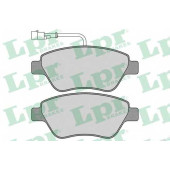Колодки тормозные дисковые для FIAT IDEA(350#), STILO(192) / LANCIA MUSA(350) <b>LPR 05P763 / 23705</b>