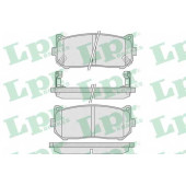 Колодки тормозные дисковые для KIA CARENS(FC,FJ), CLARUS(GC,K9A), SEPHIA(FA,FB), SHUMA(FB) <b>LPR 05P808 / 23455</b>