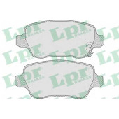 Колодки тормозные дисковые для CHEVROLET ASTRA, CORSA / KIA VENGA / OPEL ASTRA, COMBO, MERIVA, ZAFIRA <b>LPR 05P811 / 23417</b>