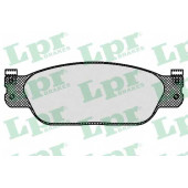 Колодки тормозные дисковые <b>LPR 05P843 / 23423</b>