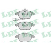 Колодки тормозные дисковые для AUDI A1, A3, TT / SKODA FABIA, OCTAVIA, RAPID, ROOMSTER, SUPERB, YETI / VW BEETLE, CADDY, CC, EOS, GOLF, JETTA, PASSAT, POLO, SCIROCCO, TOURAN <b>LPR 05P866 / 23587</b>