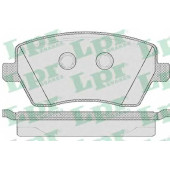 Колодки тормозные дисковые для MERCEDES CITAN Mixto, CITAN / NISSAN MICRA, NOTE / RENAULT CAPTUR, CLIO, KANGOO Express, KANGOO, LOGAN, MODUS <b>LPR 05P867 / 23973</b>
