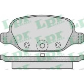 Колодки тормозные дисковые для FIAT PANDA(169), PUNTO(188) <b>LPR 05P872 / 23601</b>