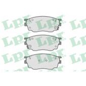 Колодки тормозные дисковые для MAZDA 6(GG,GH) <b>LPR 05P877 / 24246</b>