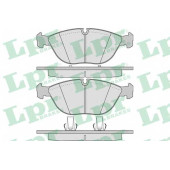 Колодки тормозные дисковые для AUDI A4, A8, TT / BMW 7, Z8 / CHRYSLER CROSSFIRE / MERCEDES C, CLK, E, S, SLK / VW GOLF, PASSAT <b>LPR 05P881 / 21484</b>