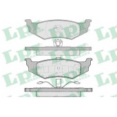 Колодки тормозные дисковые для CHRYSLER 300 M(LR), CIRRUS, CONCORDE, NEON(PL), PT CRUISER(PT#), SEBRING(JR), STRATUS(JA,JX), VISION, VOYAGER(GS) <b>LPR 05P894 / 23561</b>