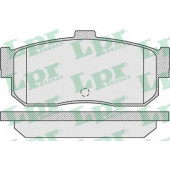 Колодки тормозные дисковые для INFINITI I30 / NISSAN 100 NX, ALMERA, CEFIRO, MAXIMA QX, PRIMERA, PULSAR, SUNNY <b>LPR 05P929 / 21713</b>