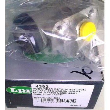 Колесный тормозной цилиндр LPR C20711 / 4392-2