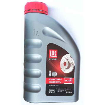 Жидкость тормозная ЛУКойл ДОТ-4 (0,910л)
