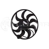 Вентилятор радиатора охлаждения для а/м Chevrolet Aveo T300 (11-)/Cobalt (11-)/Opel Mokka (13-) <b>LUZAR LFc0595</b>