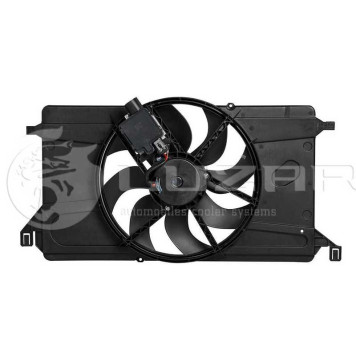 Вентилятор рад. (с кожухом, с модулем) Focus II 1.6 Focus II (03-) 1.4i/1.6i <b>LUZAR LFK1039</b>