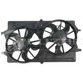 Вентиляторы охл. с кожухом (2 вент.) для а/м Ford Focus I A/C+ (98-) <b>LUZAR LFK1054</b>