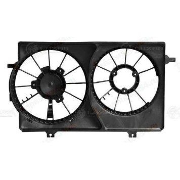 Кожух вентилятора охлаждения ВАЗ 2170 пластмассовый тип Halla <b>LUZAR LFS 01270</b>