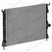 Радиатор охлаждения LADA Largus (12-), Renault Logan (08-) 1.4i/1.6i MT паяный <b>LUZAR LRc 0908</b>