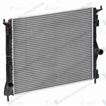 Радиатор охлаждения LADA Largus (12-), Renault Logan (08-) 1.4i/1.6i MT паяный <b>LUZAR LRc 0908</b>