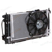 Радиатор охлаждения ВАЗ 2170 Приора блок (радиатор+кондиционер+вентилятор) тип Panasonic <b>LUZAR LRK 01272</b>