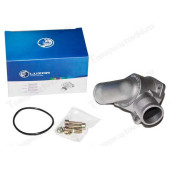 Термостат ВАЗ 2170 Приора, 2108-2115 (инж.) термоэлемент в сборе с крышкой 92°С зимний <b>LUZAR LT 010892</b> (21082-1306030, 21082-1306010)