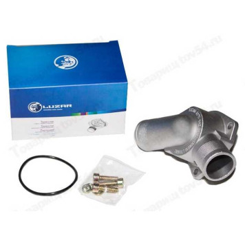 Термостат ВАЗ 2170 Приора, 2108-2115 (инж.) термоэлемент в сборе с крышкой 92°С зимний <b>LUZAR LT 010892</b> (21082-1306030, 21082-1306010)