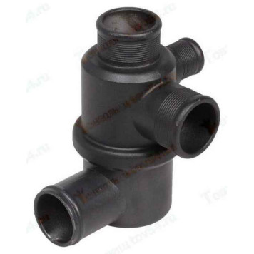 Термостат ВАЗ 2123 80° нового образца 4 патрубка <b>LUZAR LT 0124</b>