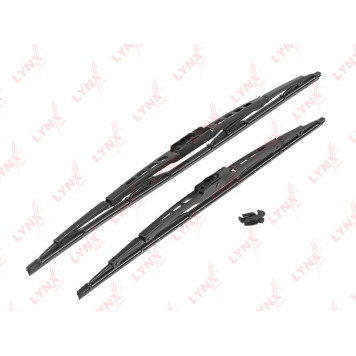 'каркасная щетка стеклоочистителя (2шт.) 550мм/22''+480мм/19'' подходит для CHEVROLET Lacetti 05> / Nubira 05> / Optra 03>, DAEWOO Lacetti 02> / Nubira 03>, FORD Focus I 98-04, HONDA Accord VI ' <b>LYNXAUTO 5548LR</b>