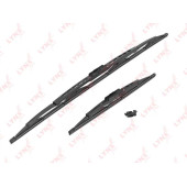 'каркасная щетка стеклоочистителя (2шт.) 650мм/26''+350мм/14'' подходит для FIAT Sedici 06-14, HONDA Jazz(GD/GE) 06>, HYUNDAI Elantra(MD) 10> / i30(GD) 11> / Santa Fe(DM) 12>, KIA Ceed(JD) 12> ' <b>LYNXAUTO 6535LR</b>