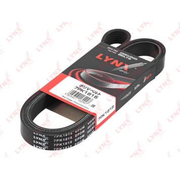 Ремень поликлиновой подходит для NISSAN Qasqai(J10) 1.6 07-13, HONDA CR-V III 2.2D 07> <b>LYNXAUTO 7PK1815</b>