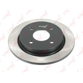 Диск тормозной задний (252,5x10) подходит для FORD Focus I 1.4-2.0 99-04 / Fiesta VI 1.0-1.6 09> <b>LYNXAUTO BN-1020</b>