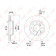 Диск тормозной передний (240x21) подходит для HONDA Civic V-VI 1.3-1.6 91-01 <b>LYNXAUTO BN-1038</b>