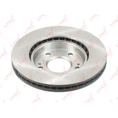 Диск тормозной передний (276x26) подходит для MITSUBISHI Lancer(CY/X) 1.5-2.0 08> <b>LYNXAUTO BN-1091</b>