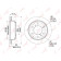 Диск тормозной задний (300x22) подходит для MITSUBISHI Pajero III-IV 2.5D-3.8 00> <b>LYNXAUTO BN-1098</b>