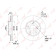 Диск тормозной передний (275x25) подходит для TOYOTA RAV 4 III 2.4 05-12 / Prius 1.8h 11> / Noah 2.0 07> <b>LYNXAUTO BN-1157</b>
