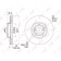 Диск тормозной передний (277x26) TOYOTA Avensis(T25) 1.6-2.4 03-08 <b>LYNXAUTO BN-1168</b>