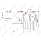 Шрус наружный MITSUBISHI Pajero IV 3.0-3.8 07> <b>LYNXAUTO CO-3894A</b>