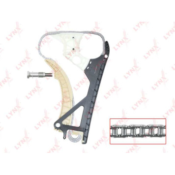 Комплект цепи грм подходит для BMW 1(E81-E88) 1.6-2.0 06-11 / 3(E90-E93) 2.0 07-11 / 5(E60/E61) 2.0 07-10 <b>LYNXAUTO TK-0005</b>