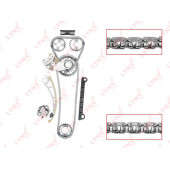 Комплект цепи грм подходит для SUZUKI Baleno 1.8 96-02 / Grand Vitara I-II 2.0 98> / Vitara 2.0 96-98 (для двс J18A, J20A) <b>LYNXAUTO TK-0048</b>