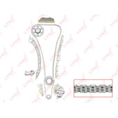 Комплект цепи грм подходит для HONDA Accord VIII 2.4 08-15 / CR-V IV 2.4 12> (для двс K24Z) <b>LYNXAUTO TK-0057</b>