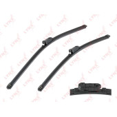 Бескаркасные щетки стеклоочистителя, комплект 530мм+480мм подходит для VW Tiguan 08>, LAND ROVER Range Rover Evoque 11> <b>LYNXAUTO XF6053P</b>
