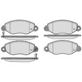 Колодки тормозные FORD TRANSIT 00-06 передние <b>MAFF 7.757.0</b>