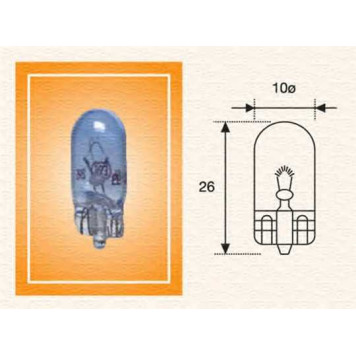 Лампа накаливания 12В 5Вт MAGNETI MARELLI 002051900000-1