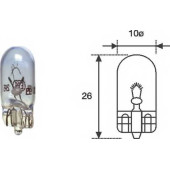 Лампа накаливания 12В 5Вт MAGNETI MARELLI 002051900000