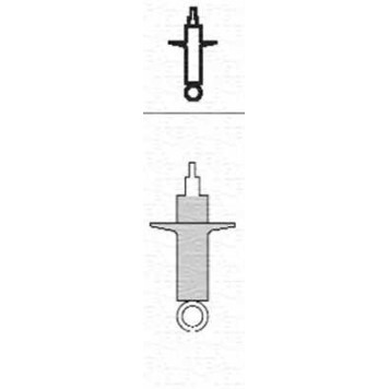 Амортизатор задний для VW POLO(6KV2) <b>MAGNETI MARELLI 354016080000 / 4016H</b>
