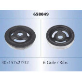 Ременный шкив коленвала MALO 658049