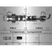 Тормозной шланг <b>MALO 80039</b>