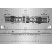 Шланг тормозной 3516568 <b>MALO 8693</b>