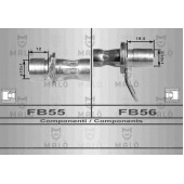 Тормозной шланг <b>MALO 8956</b>