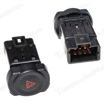 Выключатель аварийной сигнализации LADA Largus, Renault Logan II, Sandero <b>MANOVER MR6000007</b> (8200602232)